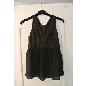 Forever 21 Gold/Black Tank